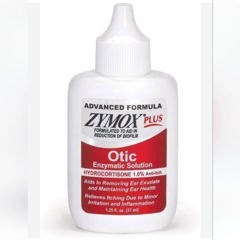 Zymox+ Advanced Formula 1% Hydrocortisone Otic Dog/Cat Ear Infection Solution